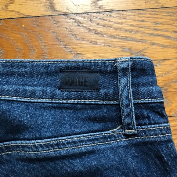 PAIGE Jaqueline Straight Military Patch Raw Hem - Picture 10 of 14